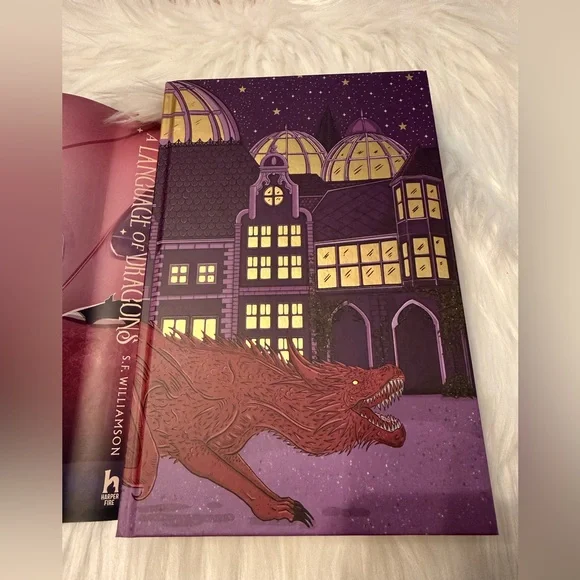 Fairyloot Edition of A Language of Dragons by S.F Williamson - Picture 3 of 11